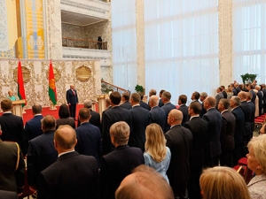 Лукашенко на тайной инаугурации назвал церемонию днем 