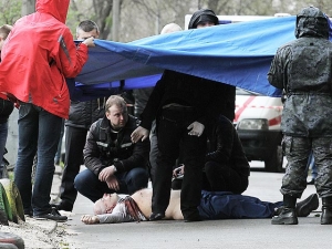 В Киеве хоронят убитого журналиста Олеся Бузину
