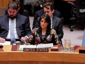 Постпред США при ООН назвала российские власти 