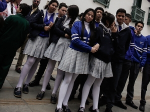 Студентки в Колумбии протестуют против  сексистского дресс-кода (ФОТО)