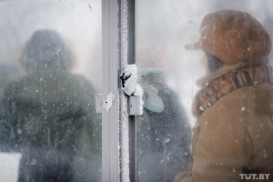Гомель в первый день весны по уши засыпало снегом. Фотофакт. Фото: Иван Яриванович, TUT.BY