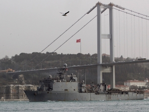 Очередной военный корабль США  вошел в акваторию Черного моря -  для участия в   учениях Spring Storm