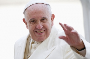 Папа римский помолился о мудрости политиков и призвал к миру в Украине и Сирии. Фото: Reuters