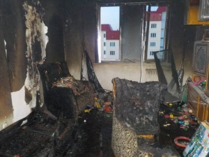 Два шестилетних ребенка погибли при пожаре в Бобруйске. Фото: МЧС