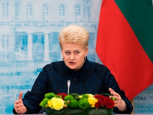 Президент Литвы Даля Грибаускайте призвала  быть готовыми к нападению России