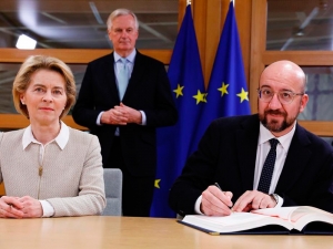 Брюссель подписал соглашение о выходе Великобритании из ЕС