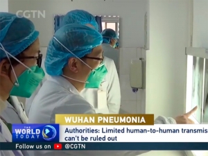 В Китае растет число зарегистрированных случаев пневмонии нового типа