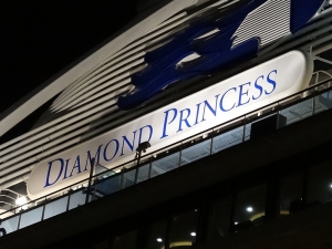 Здоровых пассажиров начали выпускать с лайнера Diamond Princess после двух недель взаперти