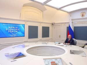 Путин на форуме в Давосе сравнил ситуацию в мире с 1930-ми годами и заявил об угрозе 