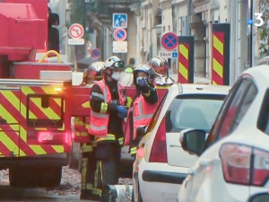 В центре Бордо произошел сильный взрыв